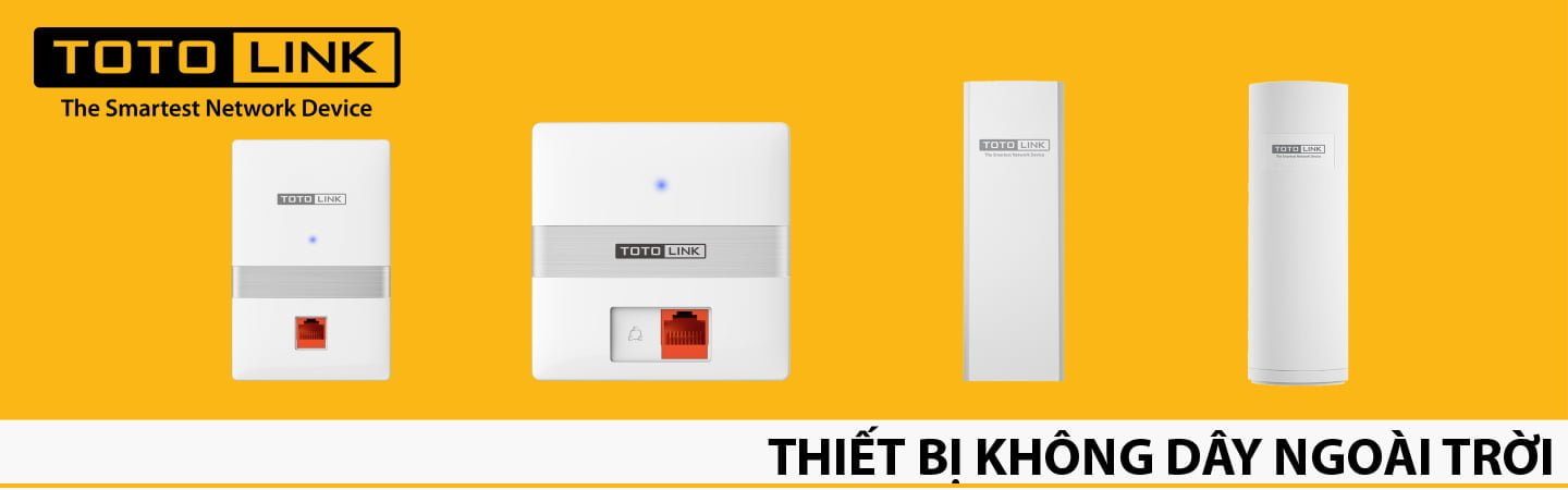 phân phối thiết bị mạng TOTOLINK tại Đà Nẵng