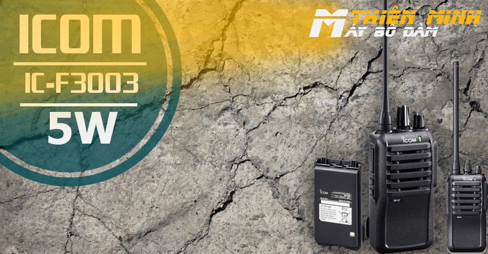 máy bộ đàm ICOM IC F3003 tại Đà Nẵng