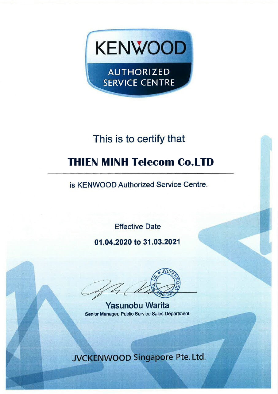 bộ đàm kenwood tk-u100 chính hãng