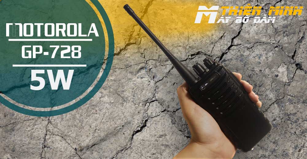 công ty bán máy bộ đàm cầm tay motorola GP 728 tai đà nẵng