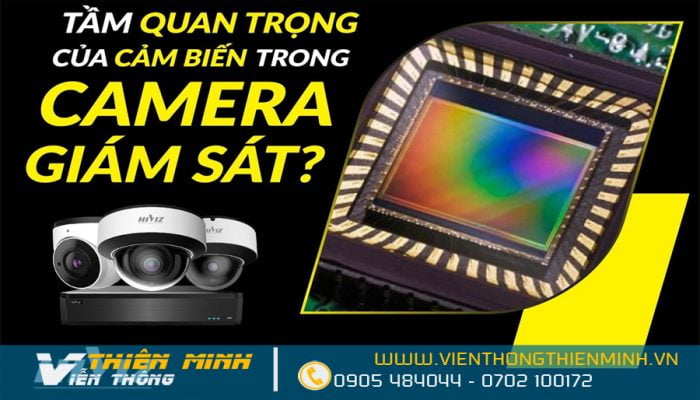 tầm quan trọng của cảm biến cmos trong camera an ninh