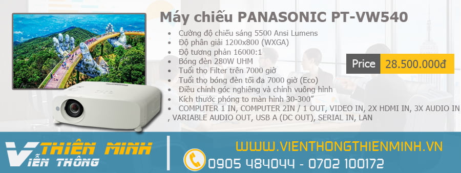 máy chiếu PANASONIC dòng cao tấp tại Đà Nẵng