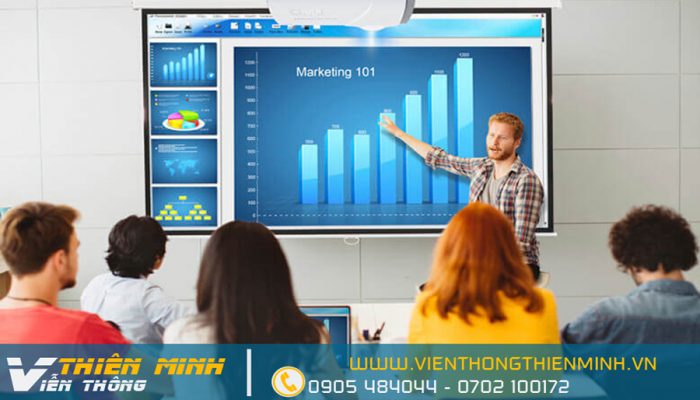 Viễn thông Thiên Minh lắp đặt máy chiếu panasonic tại đà nẵng