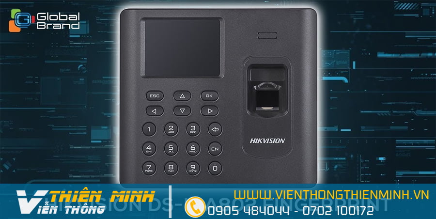 Máy chấm công DS-K1A802AEF DS-K1A802AMF DS-K1A802AEF-B DS-K1A802AMF-B 