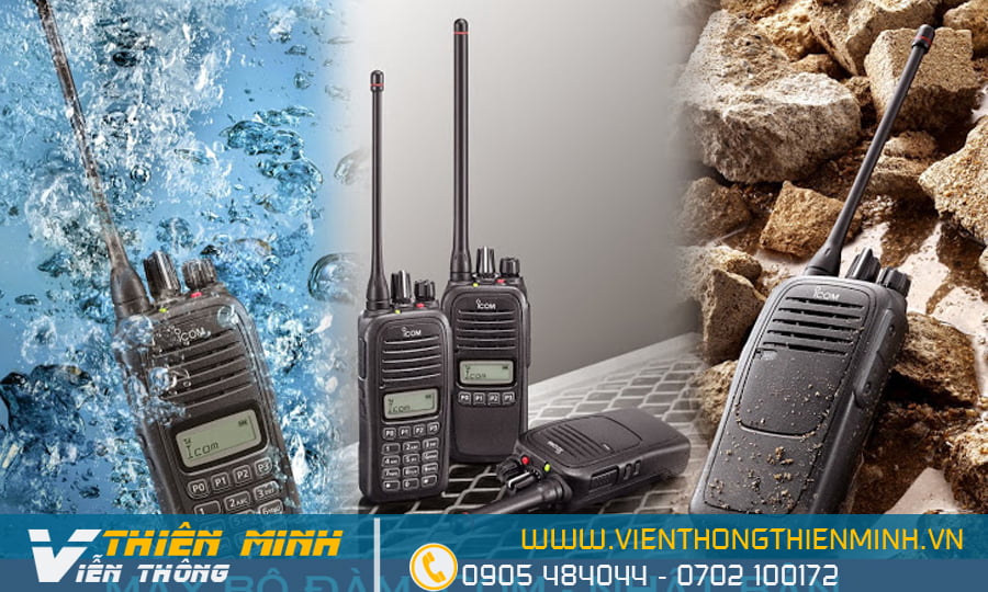 bộ đàm ICOM chống nước