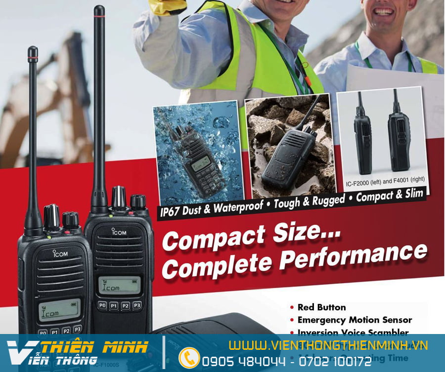 bộ đàm chống nước tốt là gì