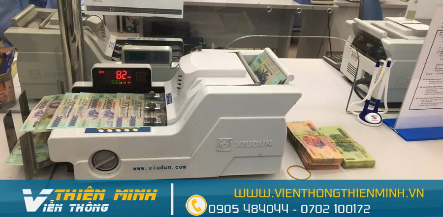 máy đếm tiền xiudun 668E chính hãng