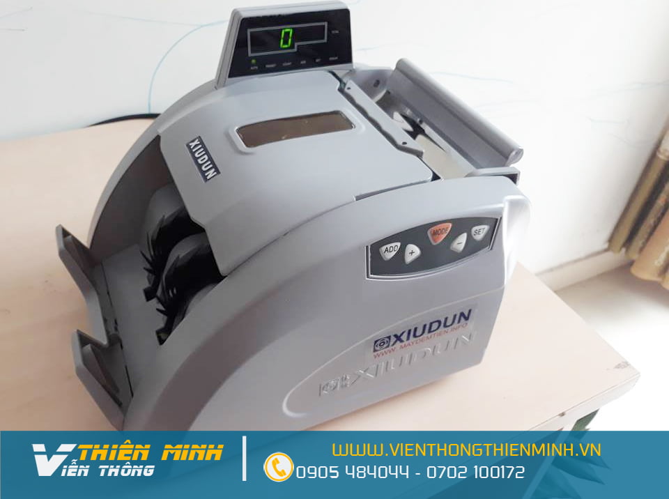 máy đếm tiền xiudun 8500 chính hãng