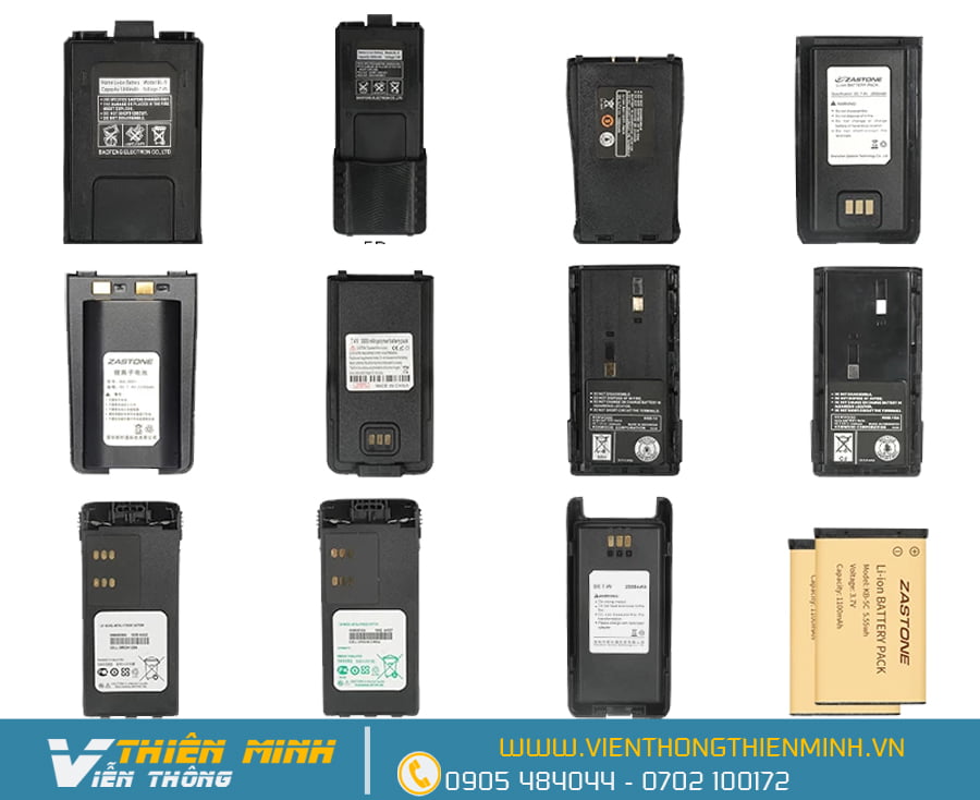 sử dụng đúng cách để tăng tuổi thọ pin bộ đàm