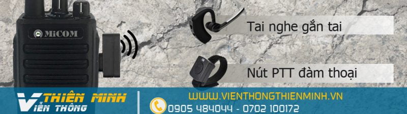 tai nghe bộ đàm blutooth không dây