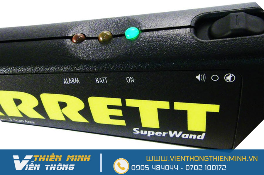 Máy dò kim loại GARRETT 1165800 tiện dụng, đa chức năng