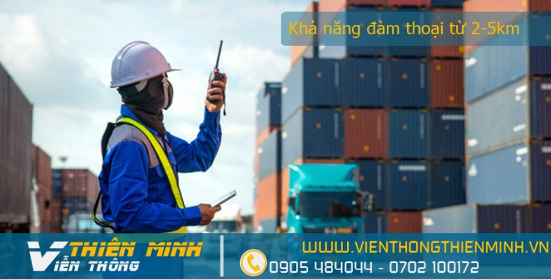 máy bộ đàm cầm tay công suất cao