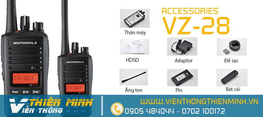 máy bộ đàm motorola vertex standar vz-28