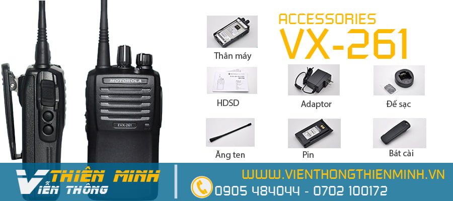 Máy bộ đàm Motorola VX-261 ,Vertex Standard VX-261