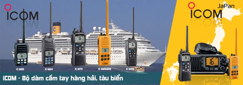 phân phối bộ đàm icom nhật bản tại đà nẵng