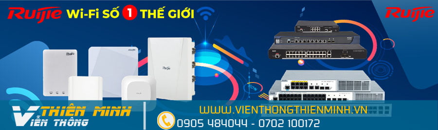 phân phối wifi ruijie tại đà nẵng