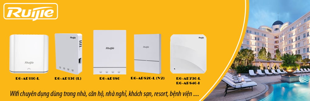 phân phối wifi ruijie tại đà nẵng