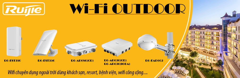 phân phối wifi ruijie tại đà nẵng