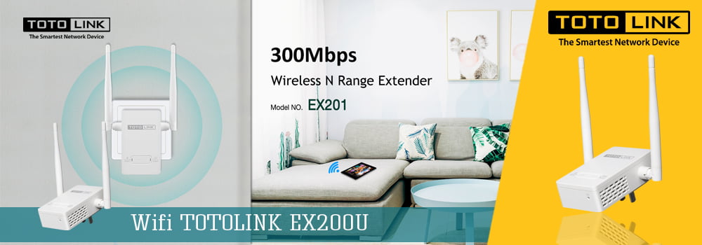 bộ kích sóng totolink EX201