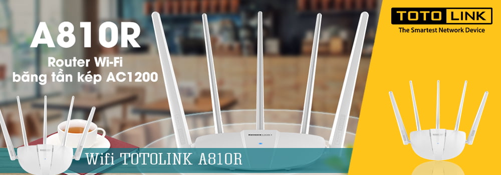 wifi totolink A810R