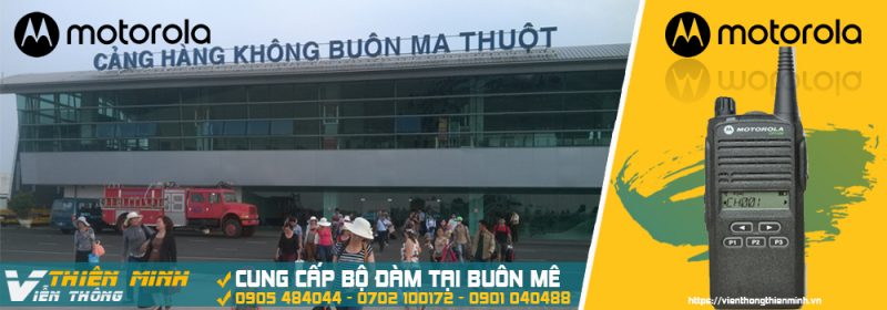 máy bộ đàm tại buôn mê thuộc