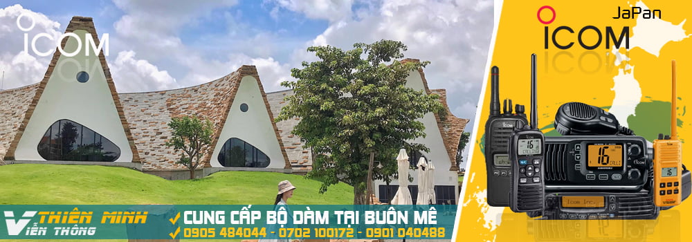 máy bộ đàm tại buôn mê thuộc