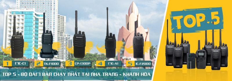 phân phối bộ đàm tại nha trang