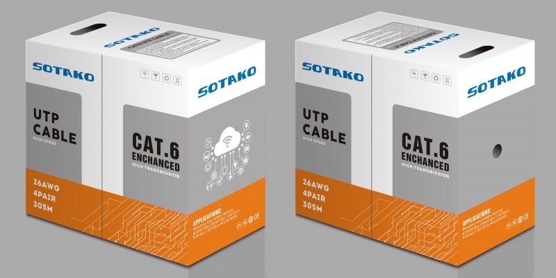 cáp mạng sotako cat 6 chính hãng