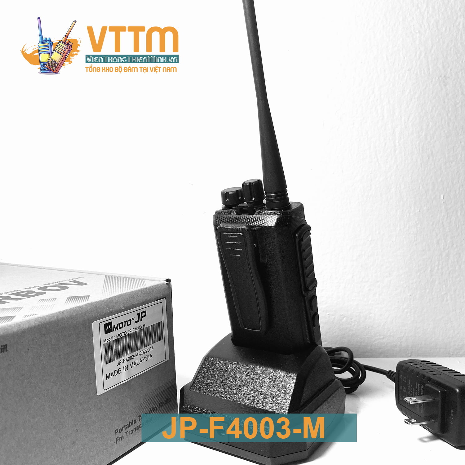 máy bộ đàm cầm tay chất lượng cao MOTO JP-F4003-M phiên bản có màn hình cực chất