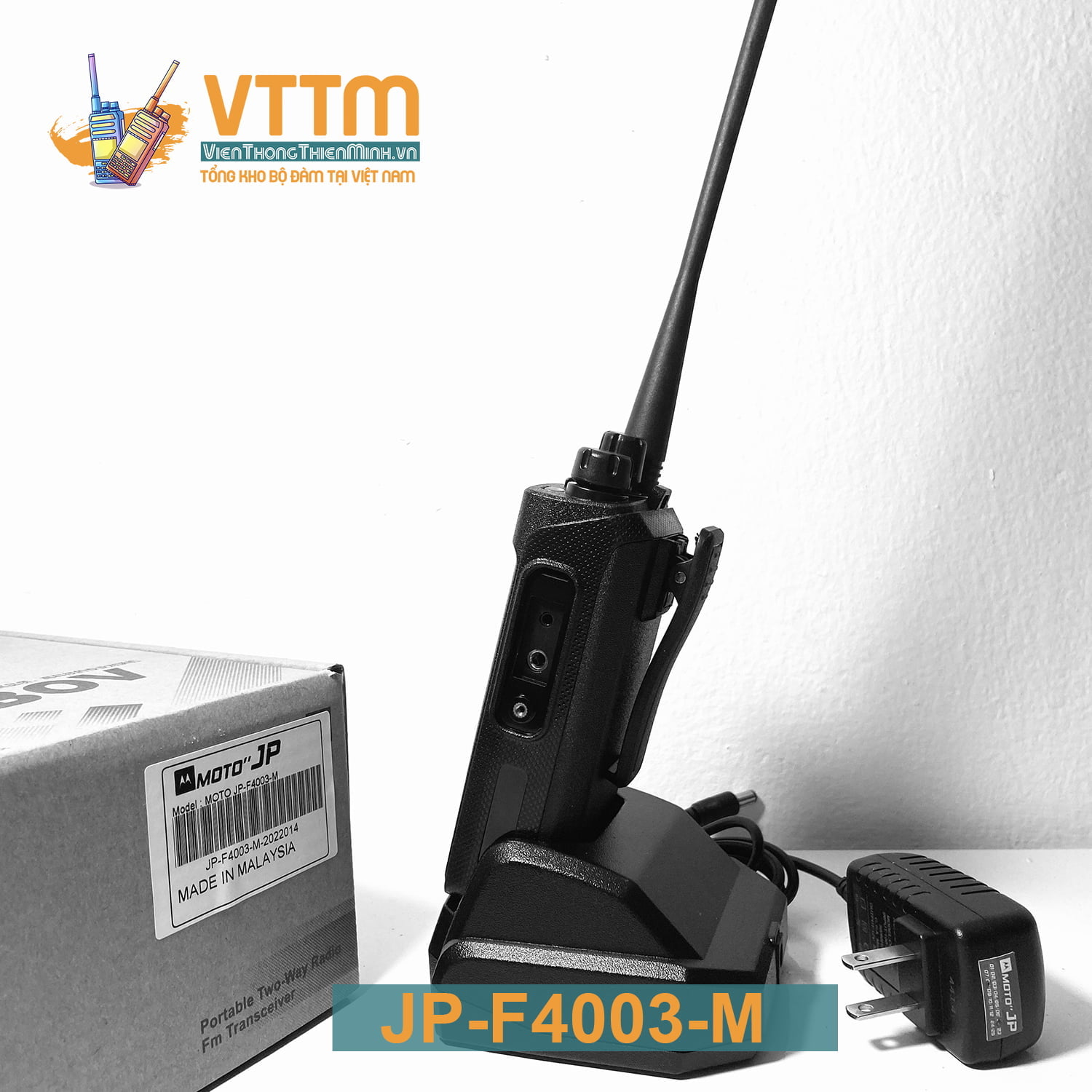 máy bộ đàm cầm tay chất lượng cao MOTO JP-F4003-M phiên bản có màn hình cực chất