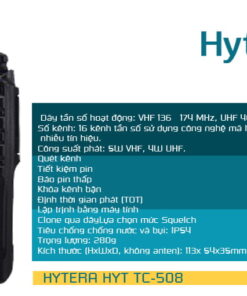 bộ đàm HYT TC-508