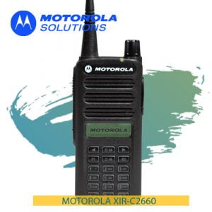 máy bộ đàm motorola xir c2660 uhf vhf chính hãng