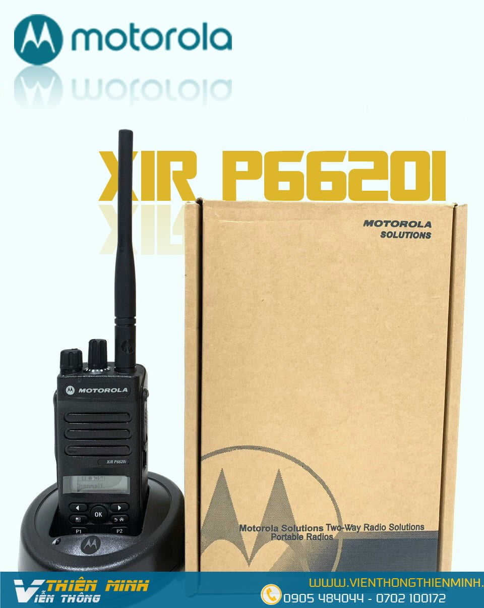 máy bộ đàm MOTOROLA XIR-6620i TIA chống cháy nổ