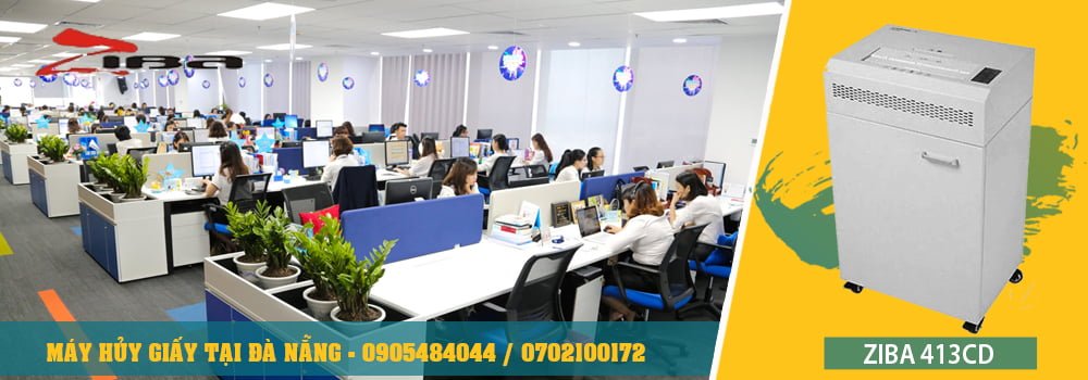 MÁY HUỶ GIẤY ZIBA 413CD