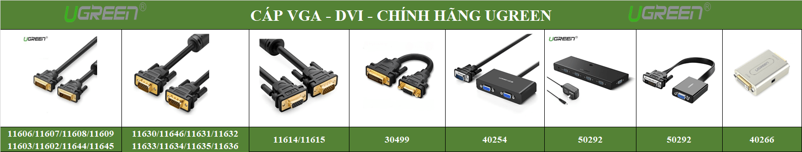 PHÂN PHỐI UGREEN CHÍNH HÃNG TẠI ĐÀ NẴNG VIỆT NAM