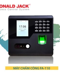Máy chấm công RONALJACK FA-110 nhận diện khuôn mặt và vân tay