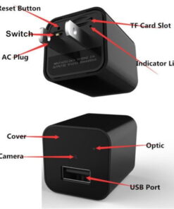 camera nguỵ trang cục sạc iphone