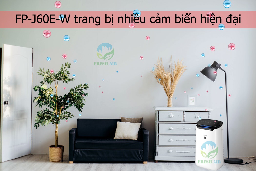 Máy lọc không khí Sharp FP-J60E-W