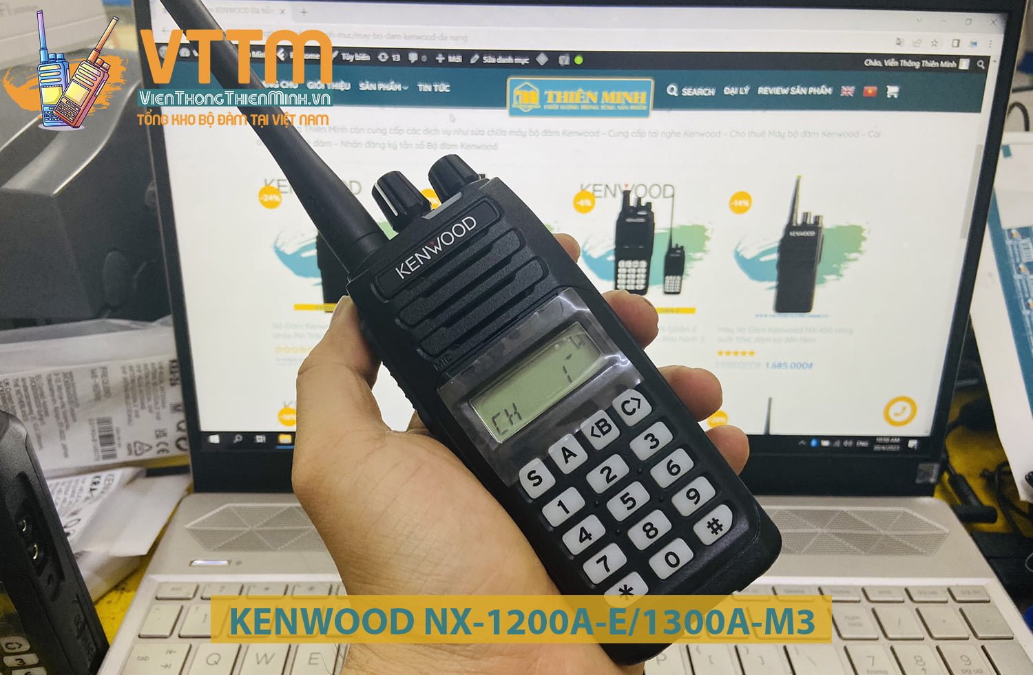 MÁY BỘ ĐÀM KENWOOD NX-1200A-E chính hãng singapore