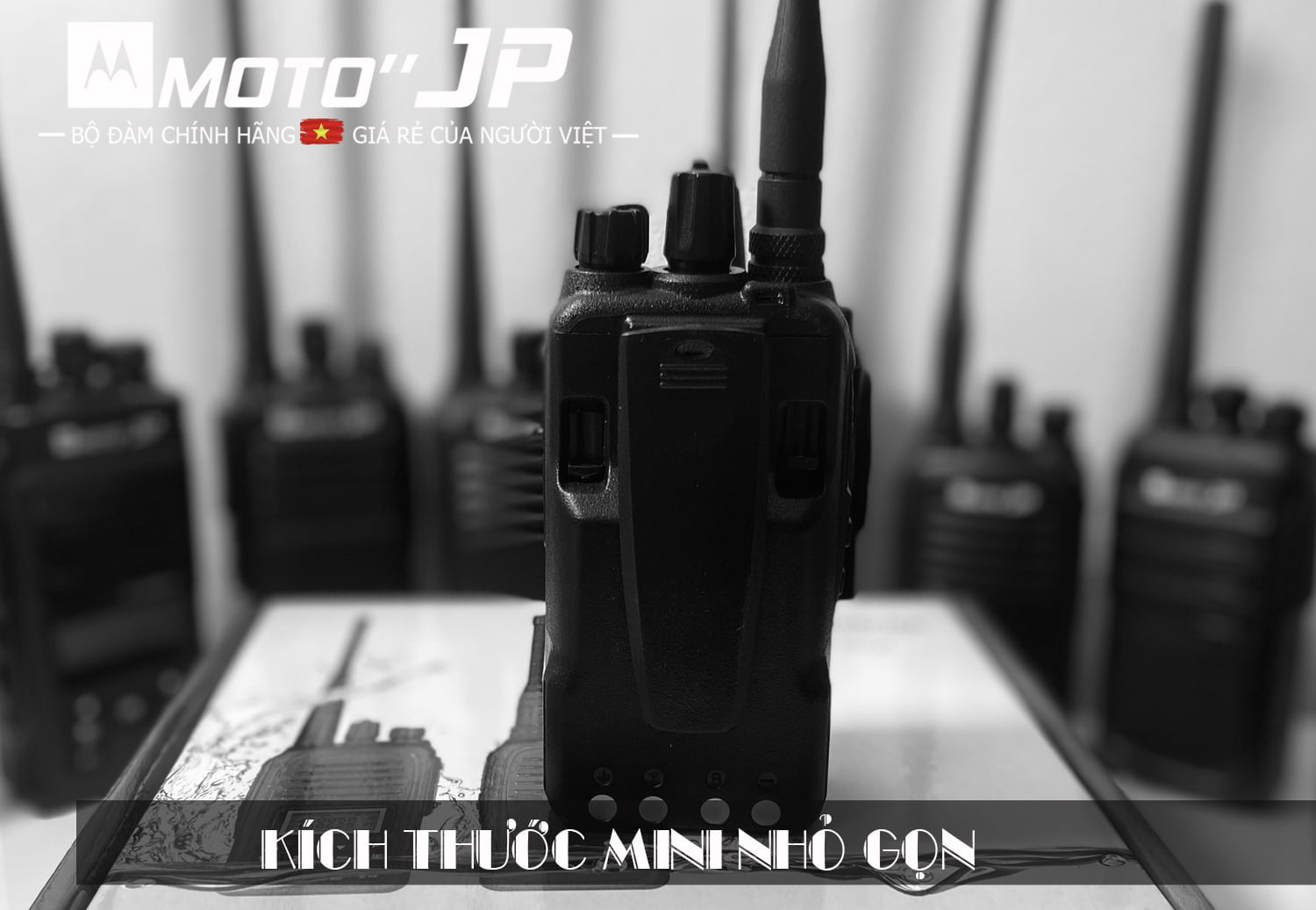 máy bộ đàm MOTO JP-F2000 nhỏ gọn, chất lượng cực tốt, đàm xa 6-7km