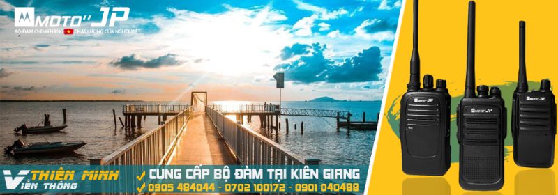Bảng giá bộ đàm tại Kiên Giang