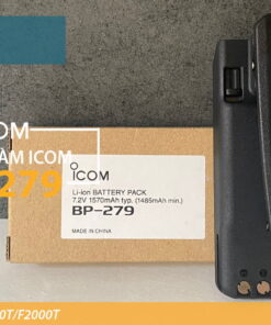 Pin bộ đàm BP-279 chính hãng, dung lượng 1570 mAh dùng cho bộ đàm ICOM IC-F1000/F2000 từ nhà máy ICOM Nhật Bản - Tổng kho bộ đàm ICOM Nhật Bản