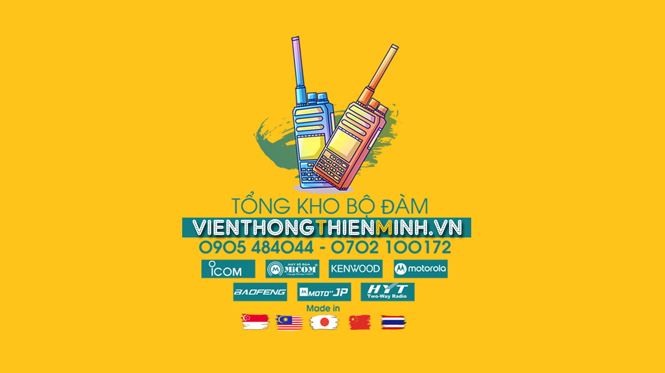 Tư vấn chọn mua bộ đàm hiệu quả như chuyên gia