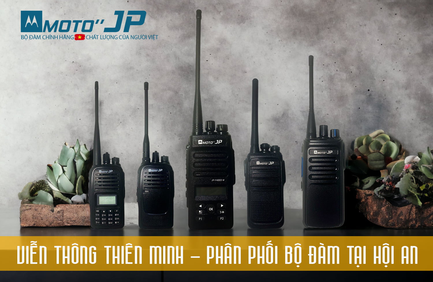 Viễn Thông Thiên Minh cung cấp bộ đàm tại Hội An