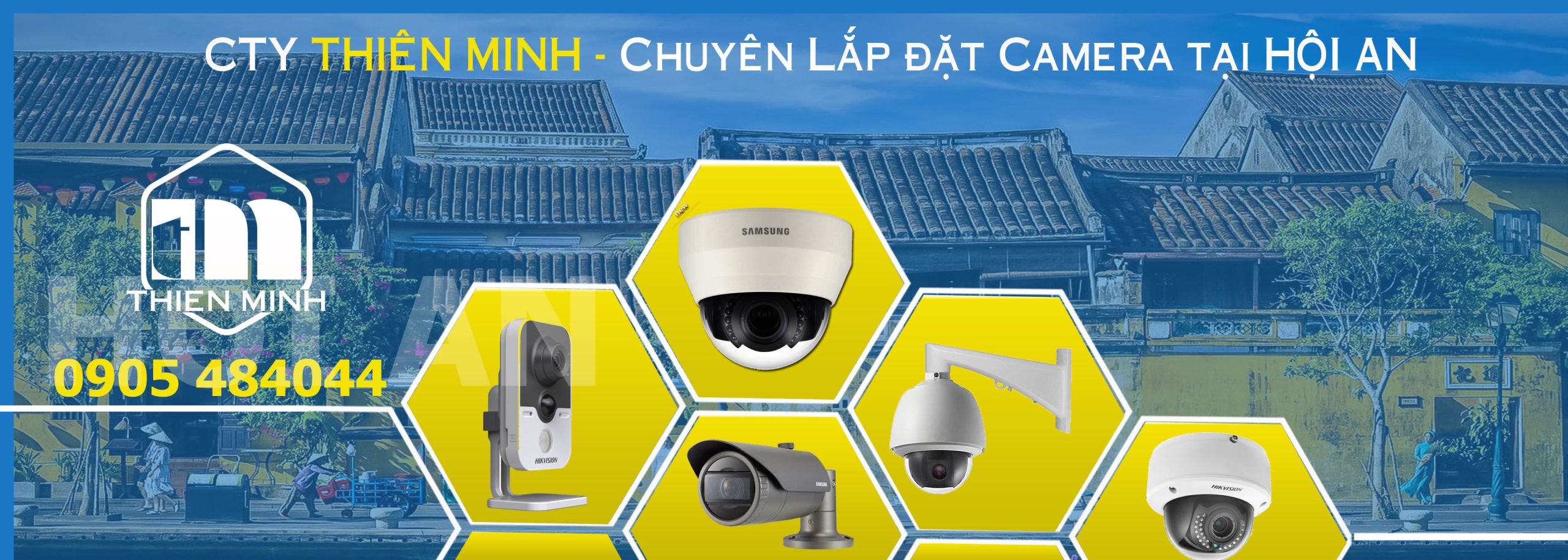 Giá lắp camera an ninh tại Hội An - Quảng Nam