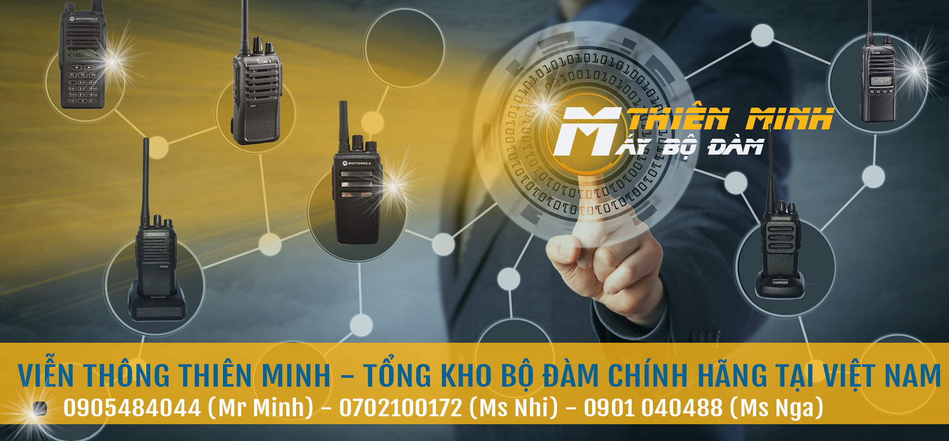MÁY BỘ ĐÀM MOTOROLA CP-1590