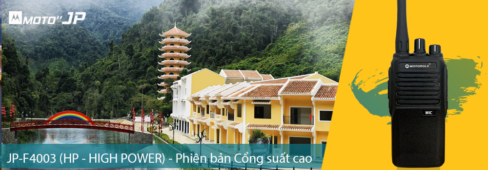Chọn bộ đàm Công suất Cao