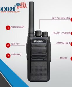 bộ đàm MiCOM JP-F1000 thương hiệu Mỹ - TOP 3 BỘ ĐÀM TẠI NINH THUẬN