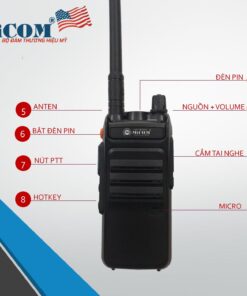 MÁY BỘ ĐÀM MICOM MC-A1 THƯƠNG HIỆU MỸ