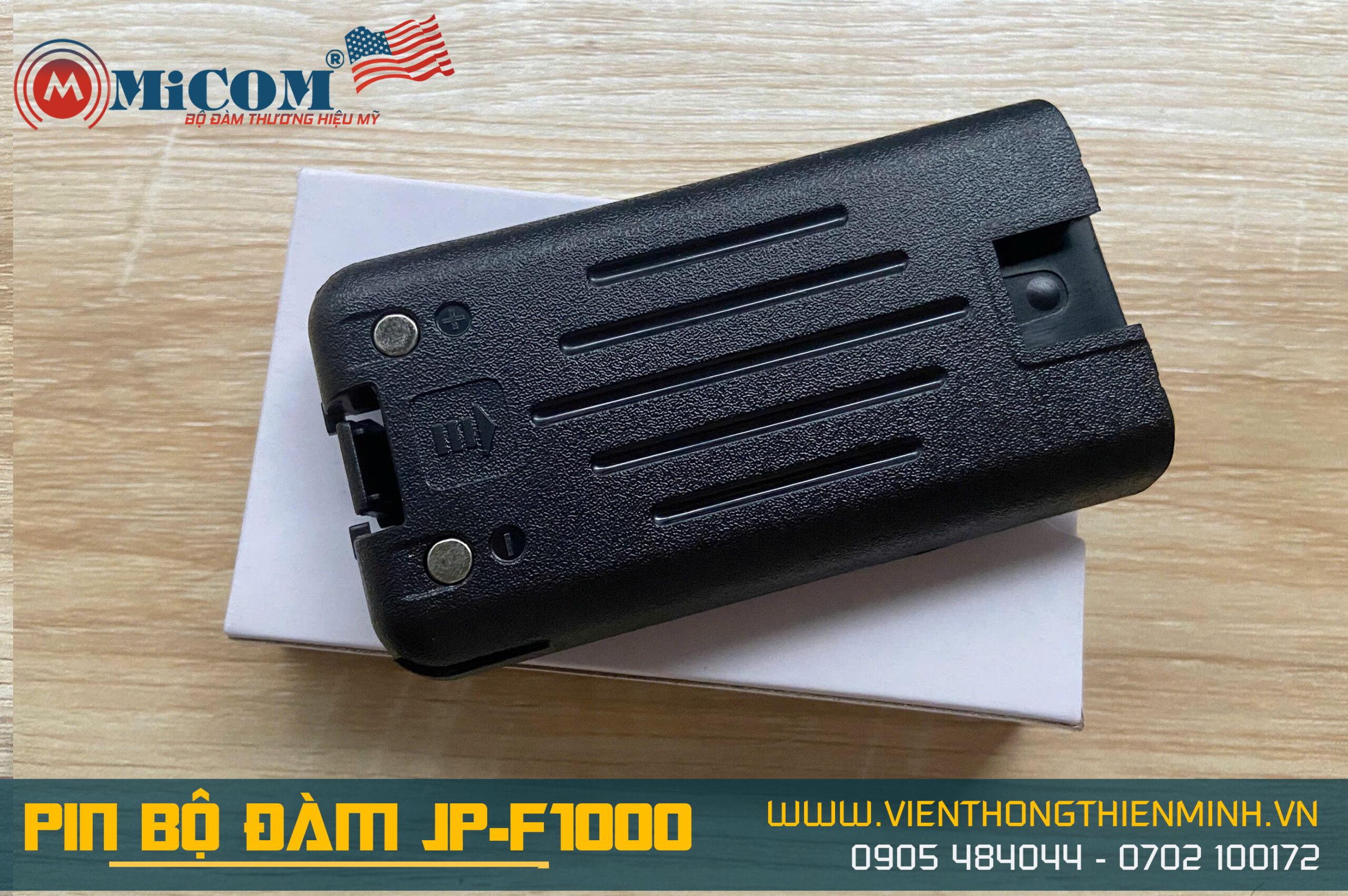 pin bộ đàm micom jp-f1000
